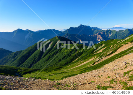 北阿爾卑斯山回到銀座縱向路線Iyagatake 40914909