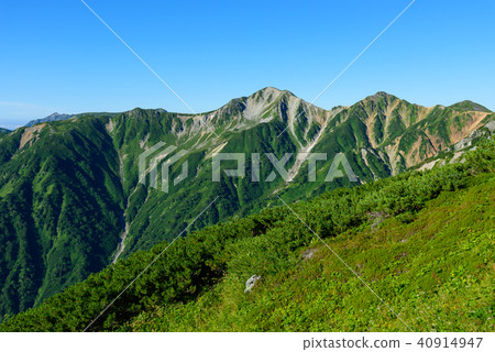 Northern Alps Back Ginza Longitudinal Route Washi-dake Northern Alps Back Ginza Longitudinal Route Washi-dake 40914947