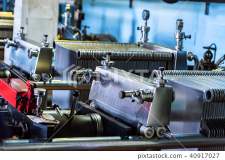 Industrial cartridge filter mechanism at winery 40917027