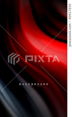 Fluid mixing colors, vector wave abstract background Fluid mixing colors, vector wave abstract background 40917850