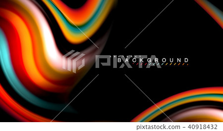 Blur color wave lines abstract background Blur color wave lines abstract background 40918432