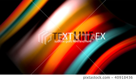 Blur color wave lines abstract background Blur color wave lines abstract background 40918436