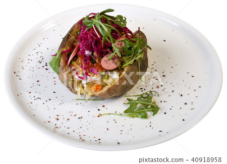 Stuffed Baked Potato Cutout Stuffed Baked Potato Cutout 40918958
