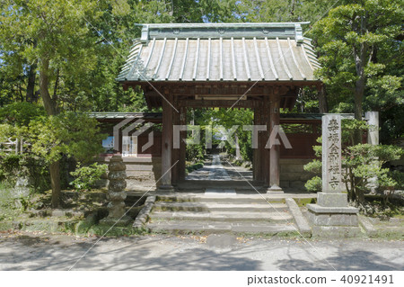 The mountain gate of Kotobukuji (Kagakura-shi fan gag) The mountain gate of Kotobukuji (Kagakura-shi fan gag) 40921491