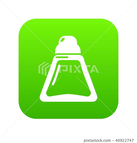 Perfume bottle beauty icon green vector 40922747