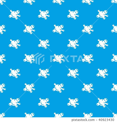 Molecule biology pattern vector seamless blue - Stock Illustration ...