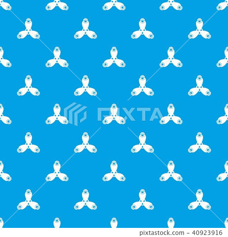 Molecule structure pattern vector seamless blue - Stock Illustration ...