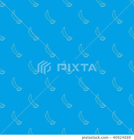 Sword pattern vector seamless blue Sword pattern vector seamless blue 40924889