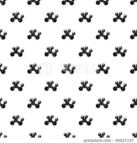 Molecule bio pattern vector seamless 40925147