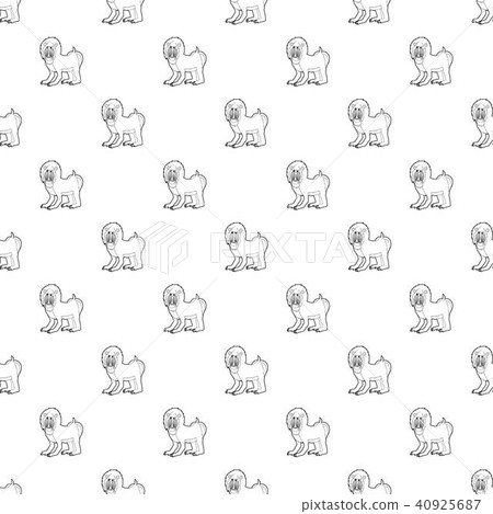 Mandrill pattern vector seamless 40925687