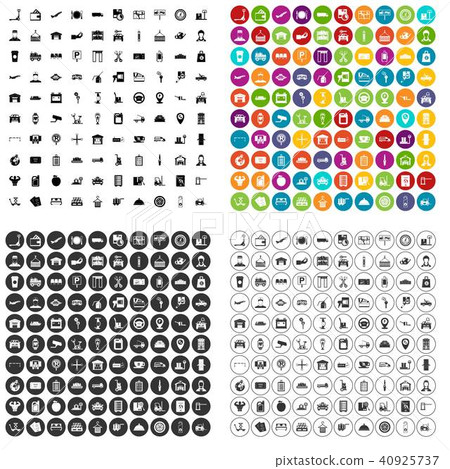 100 loader icons set vector variant 40925737