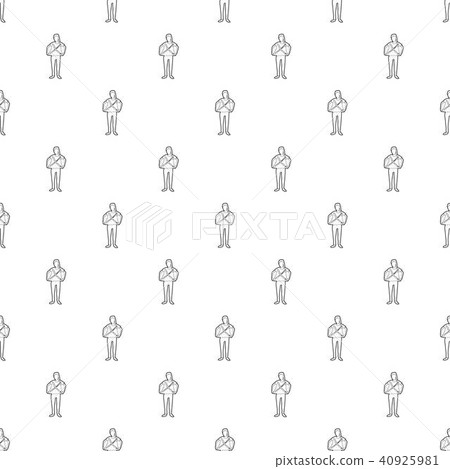 Woman protest pattern vector seamless Woman protest pattern vector seamless 40925981
