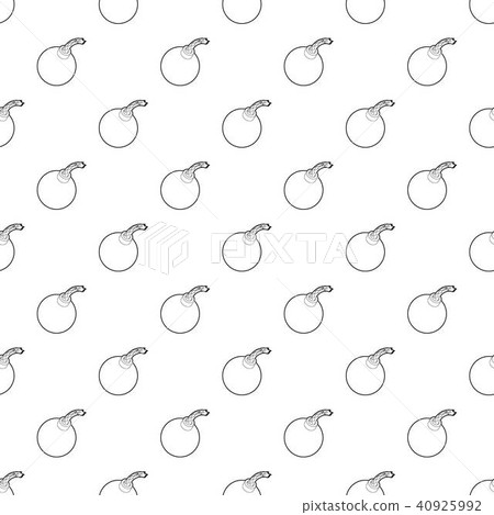 Bomb pattern vector seamless Bomb pattern vector seamless 40925992