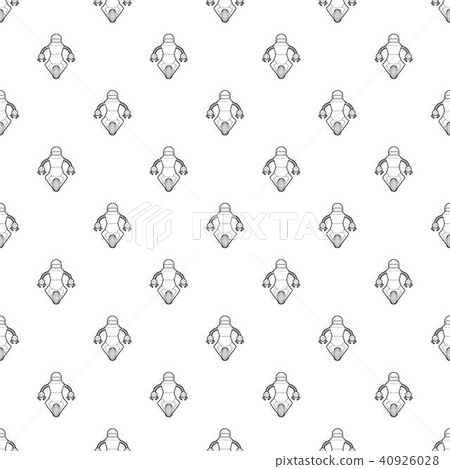 Robot guard pattern vector seamless Robot guard pattern vector seamless 40926028