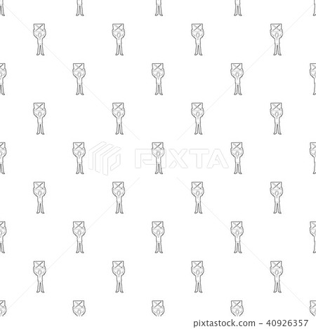Man protest with sign pattern vector seamless Man protest with sign pattern vector seamless 40926357