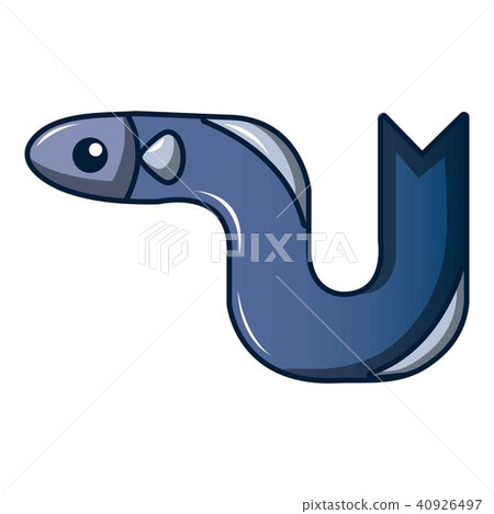 Eel icon, cartoon style 40926497