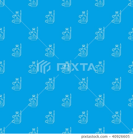 Poison pest control pattern vector seamless blue Poison pest control pattern vector seamless blue 40926605