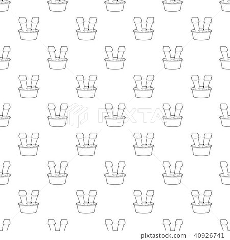Washing in the basin pattern vector seamless Washing in the basin pattern vector seamless 40926741
