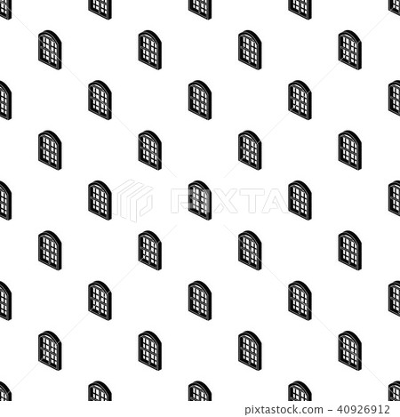Restaurant window frame pattern vector seamless Restaurant window frame pattern vector seamless 40926912
