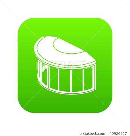 Window frame icon green vector Window frame icon green vector 40926927
