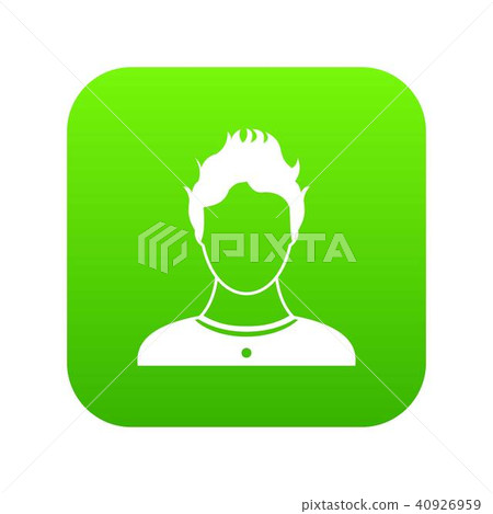 User icon digital green User icon digital green 40926959