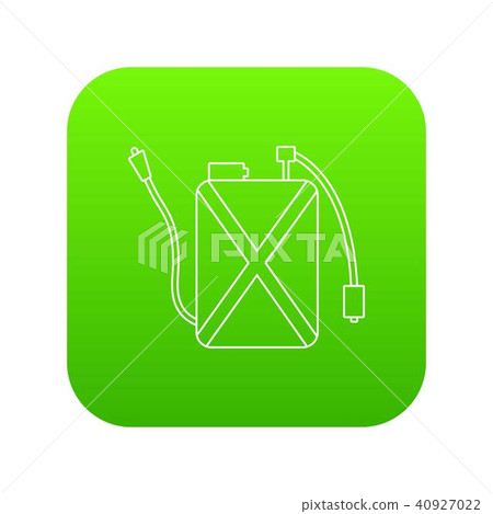 Pest control icon green vector 40927022