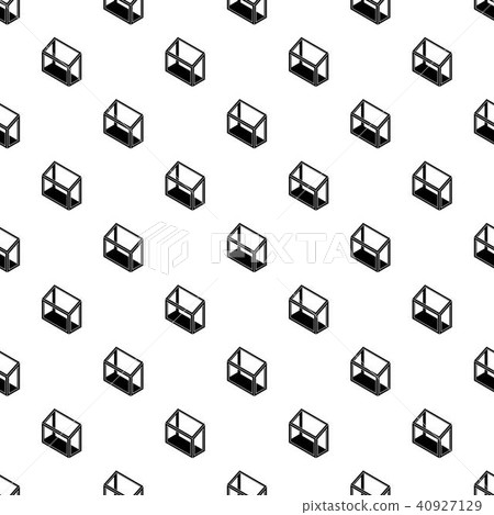 Balcony window frame pattern vector seamless 40927129