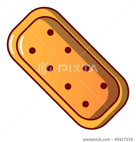 Single cookie icon, cartoon style Single cookie icon, cartoon style 40927358