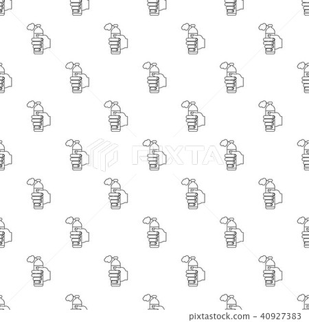 Spray insects pattern vector seamless 40927383