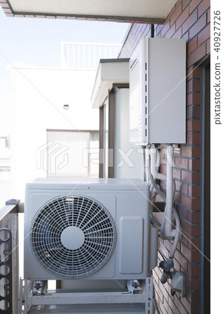 Housing Facilities Air Conditioner Outdoor Stock Photo 40927726 Pixta