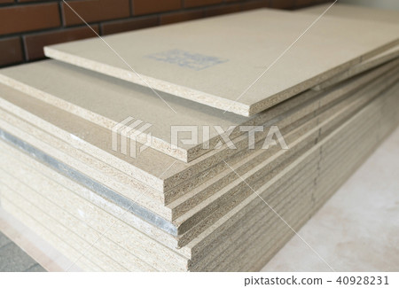 刨花板·建築材料 40928231