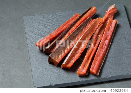 Marine delicacy of salmon and Hokkaido 40928984