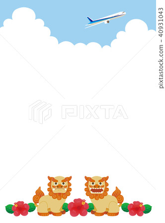 Okinawa Shisa blue sky 40931043