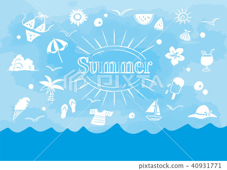 Sea beach summer faint Sea beach summer faint 40931771