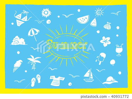 Sea beach summer faint Sea beach summer faint 40931772