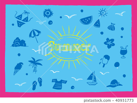 Sea beach summer faint Sea beach summer faint 40931773