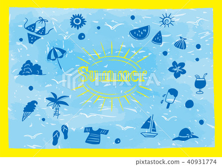 Sea beach summer faint Sea beach summer faint 40931774