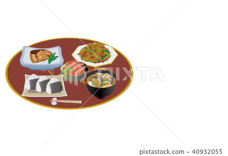 Today's rice squid and marinated teriyaki 40932055