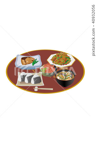 Today's rice squid and marinated teriyaki Today's rice squid and marinated teriyaki 40932056