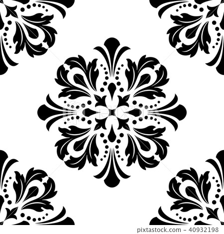 Wallpaper in the style of Baroque seamless vector 40932198