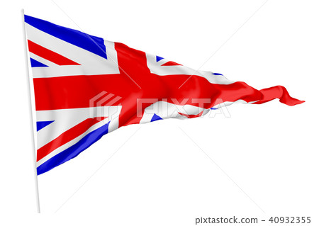 Triangular flag of United Kingdom 40932355