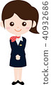 People Occupation uniform (female) Reception reception 40932686