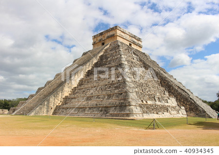 Pyramid of Chichen Itza World heritage Mexico Pyramid of Chichen Itza World heritage Mexico 40934345