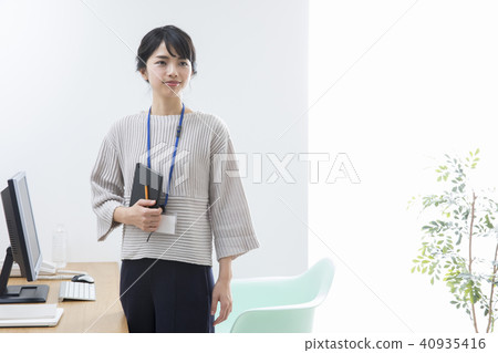 企業形象·年輕的女士 企業形象·年輕的女士 40935416