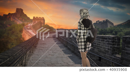 great Chinese wall great Chinese wall 40935908