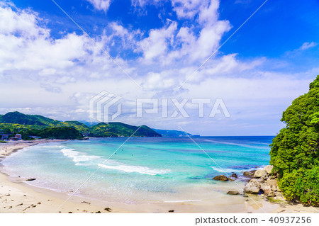 （靜岡縣）伊豆下田白濱海岸海濱 40937256