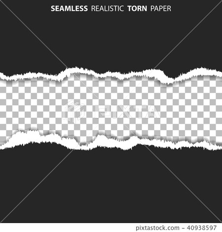 Seamless Torn Hole on Paper Seamless Torn Hole on Paper 40938597