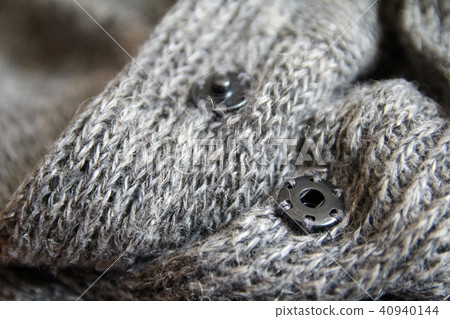 Linen knit snap buttons, sewing supplies 40940144