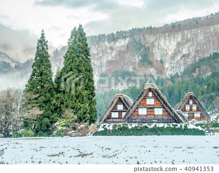 Shirakawa village house in Japan Shirakawa village house in Japan 40941353