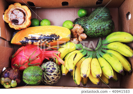 papaya annona passionfruit avocado 40941583